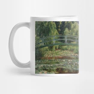 The Japanese Footbridge and the Water Lily Pool by Claude Monet Mug